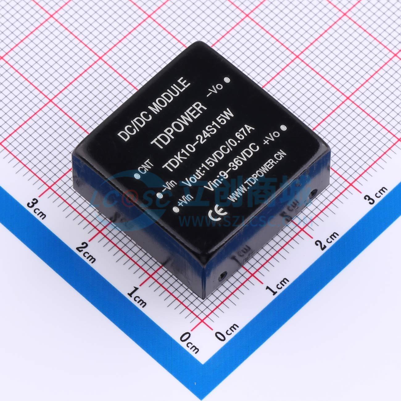 点击查看大图 TDK10-24S15W实物图