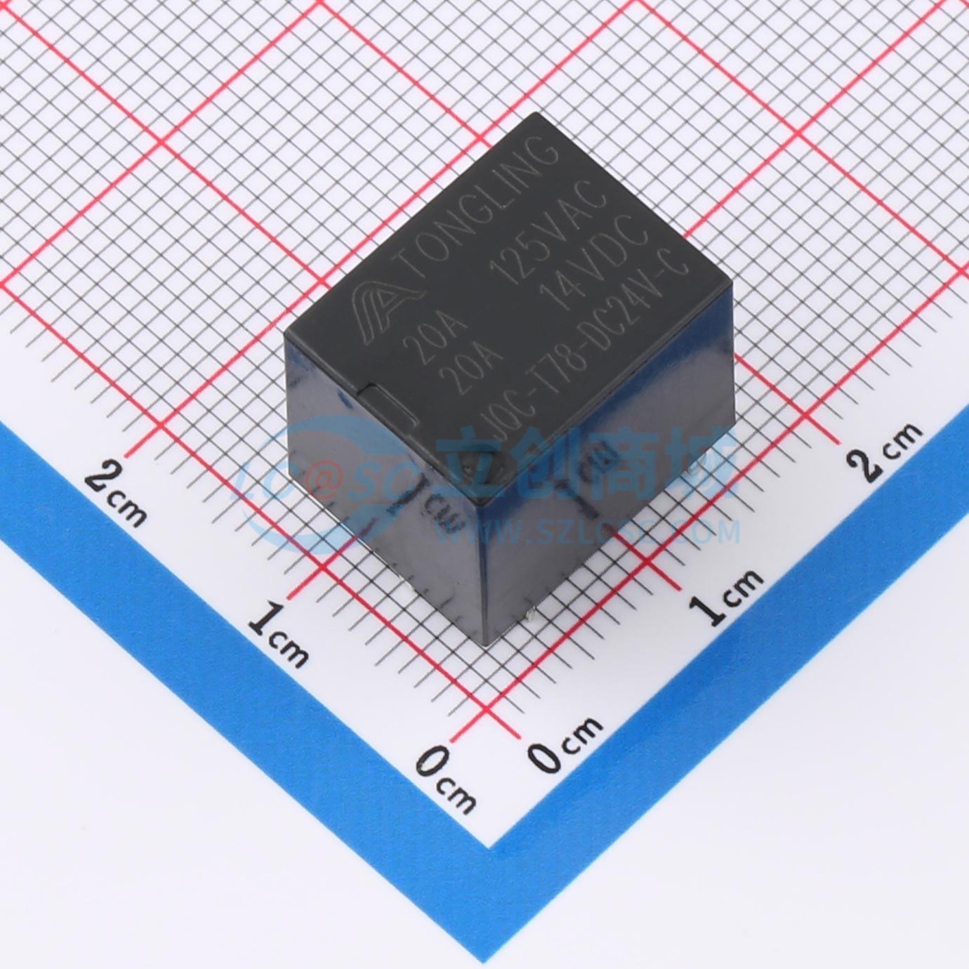 点击查看大图 JQC-T78-DC24V-C实物图