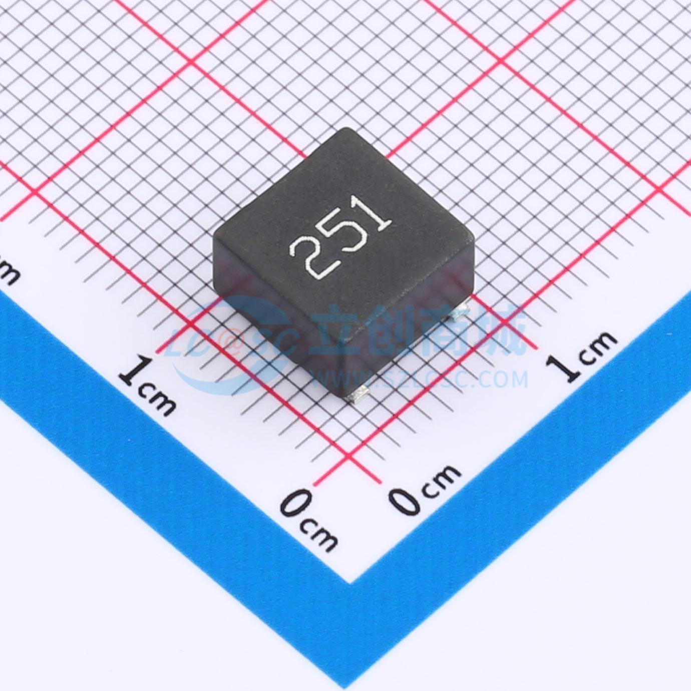 点击查看大图 CYSTF0805TL-251Y实物图