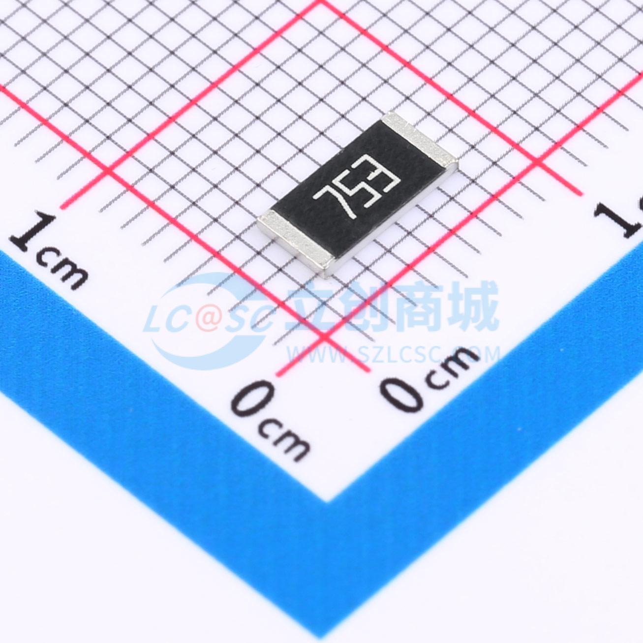 点击查看大图 RC2512JK-0775KL实物图