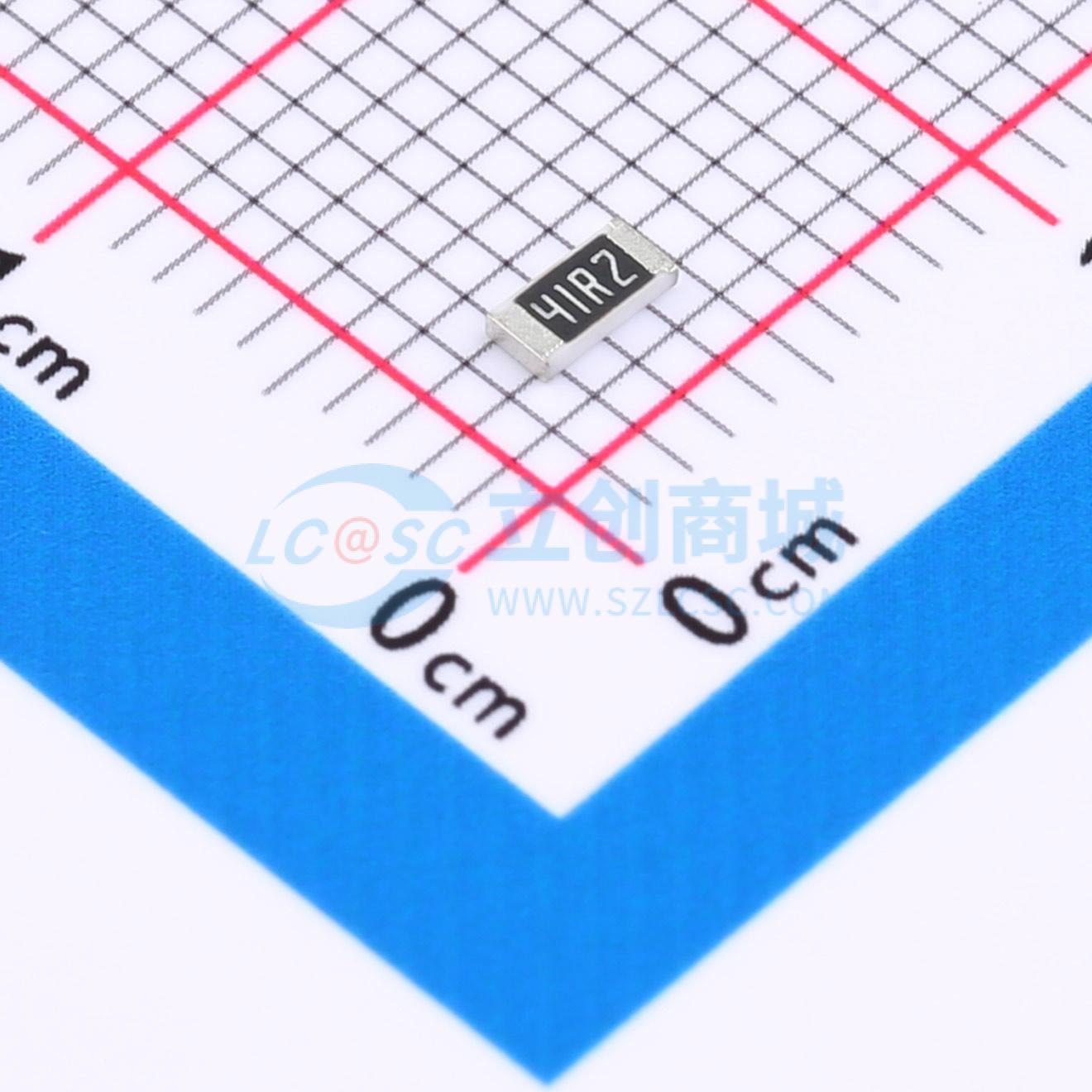 点击查看大图 FRC1206F41R2TS实物图