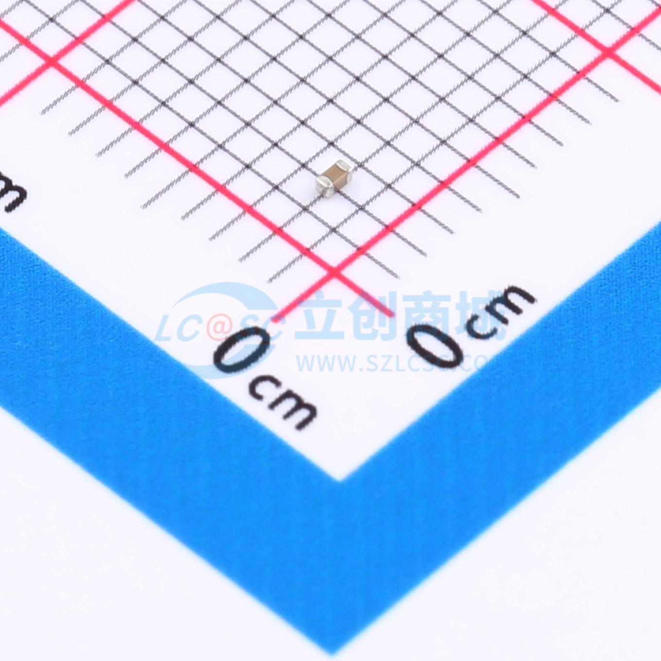 点击查看大图 GCM155R72A102KA37D实物图