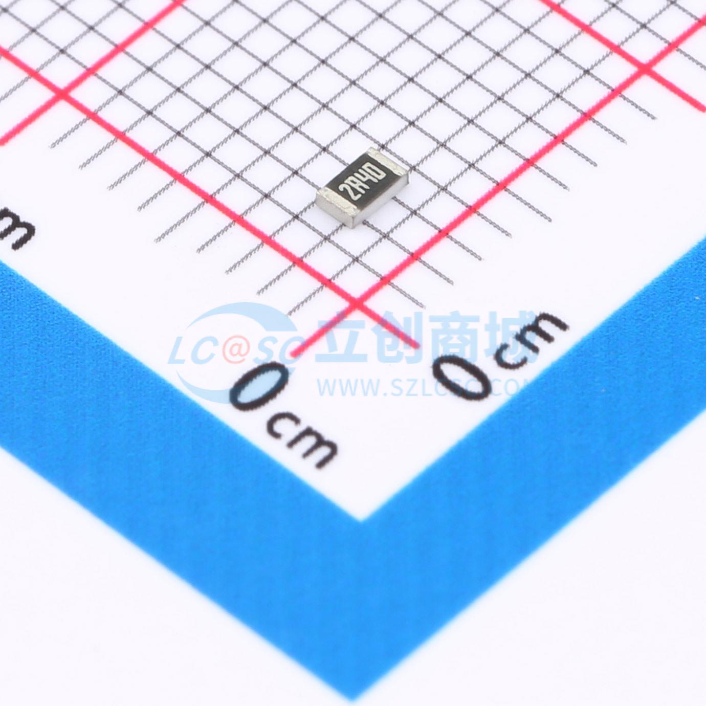 点击查看大图 0805W8F240KT5E实物图