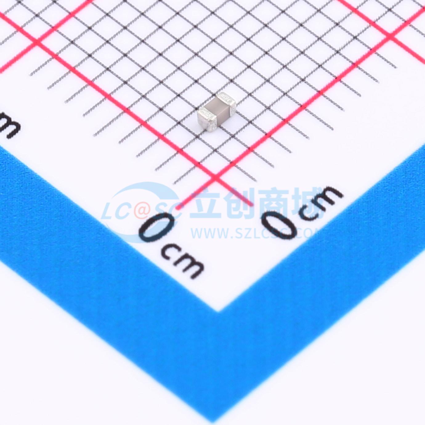 点击查看大图 TCC0603COG101K500CT实物图