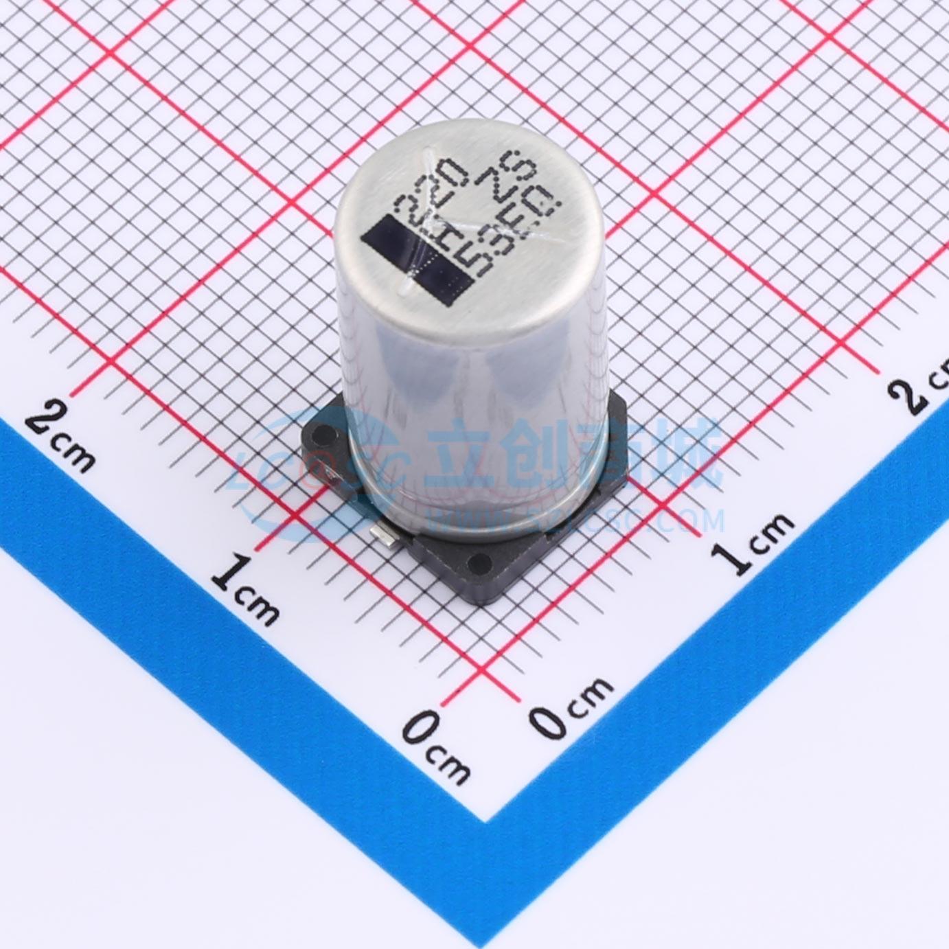 点击查看大图 EEHZS1H221P实物图