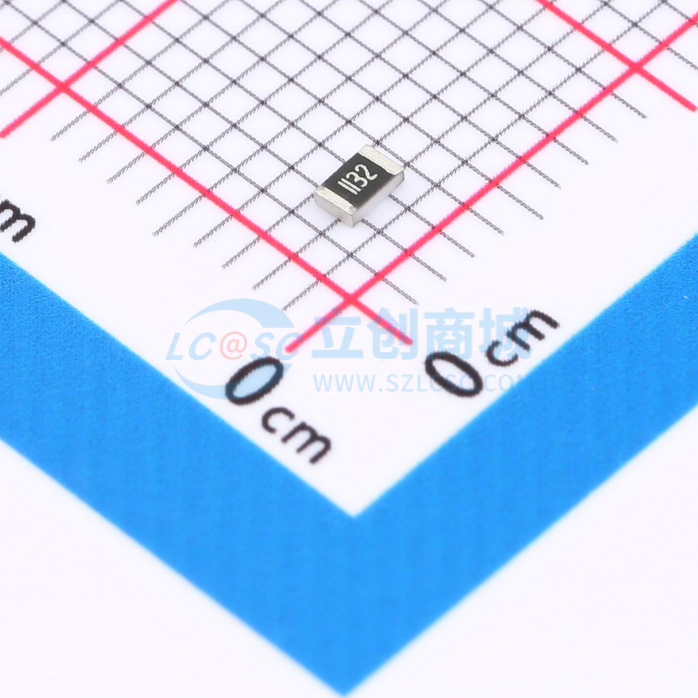 0805W8F1132T5E实物图