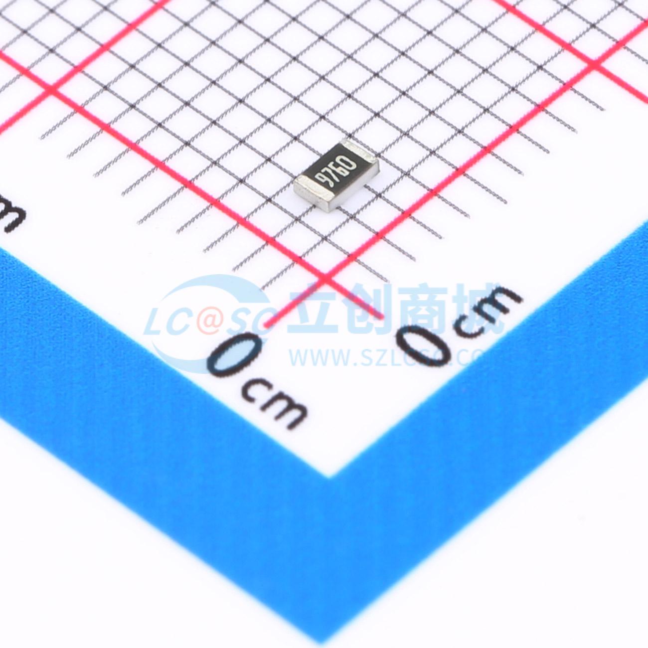 点击查看大图 0805W8F9760T5E实物图