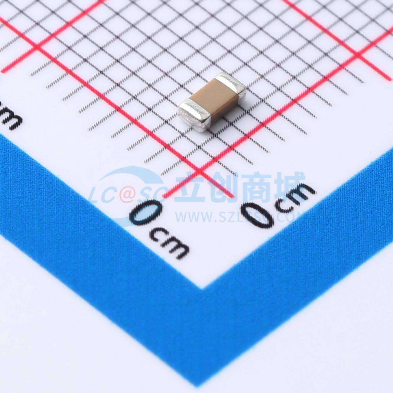 点击查看大图 C1206X104K1RACTU实物图