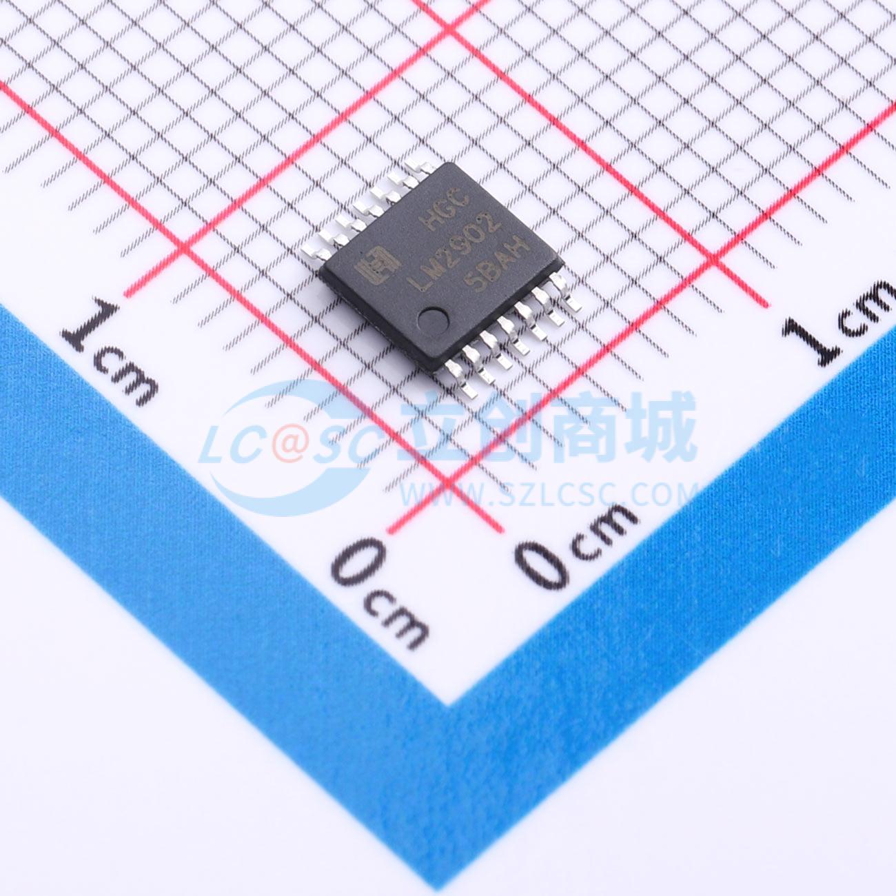 点击查看大图 LM2902PWRG实物图