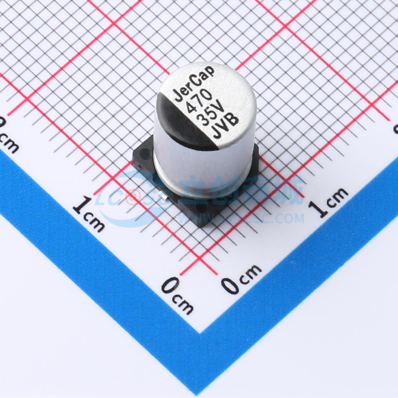 点击查看大图 JVB35V470M8X10实物图