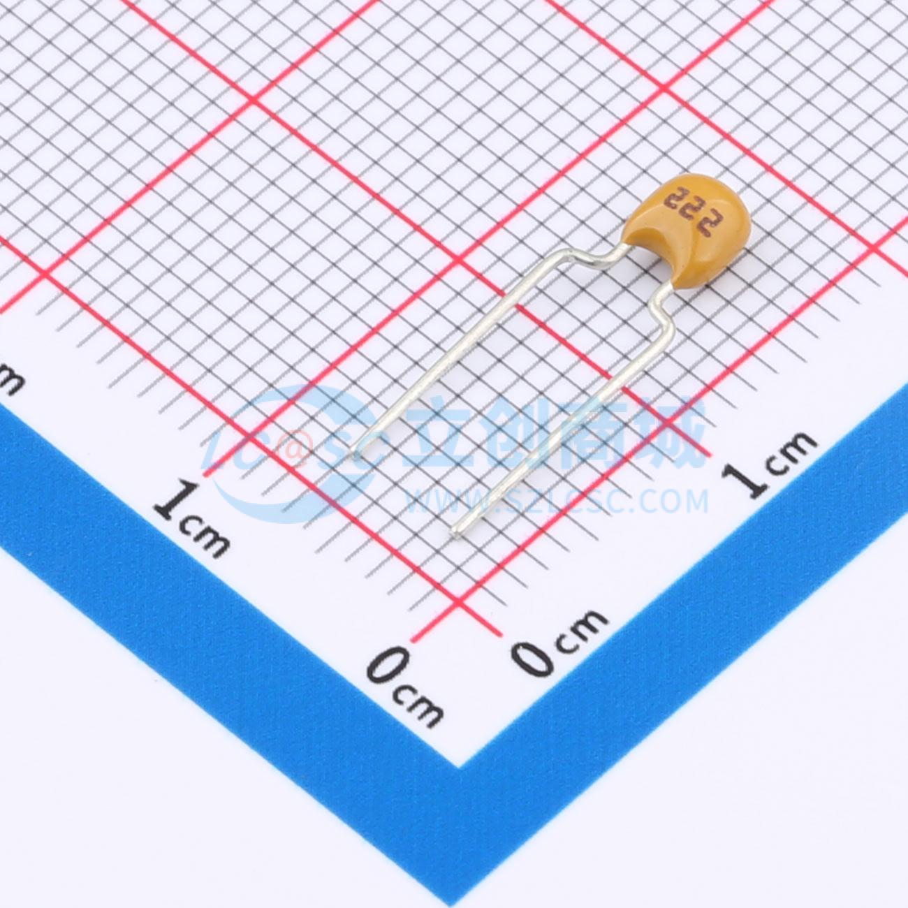 点击查看大图 CT4-0805B222K500F3-Y实物图