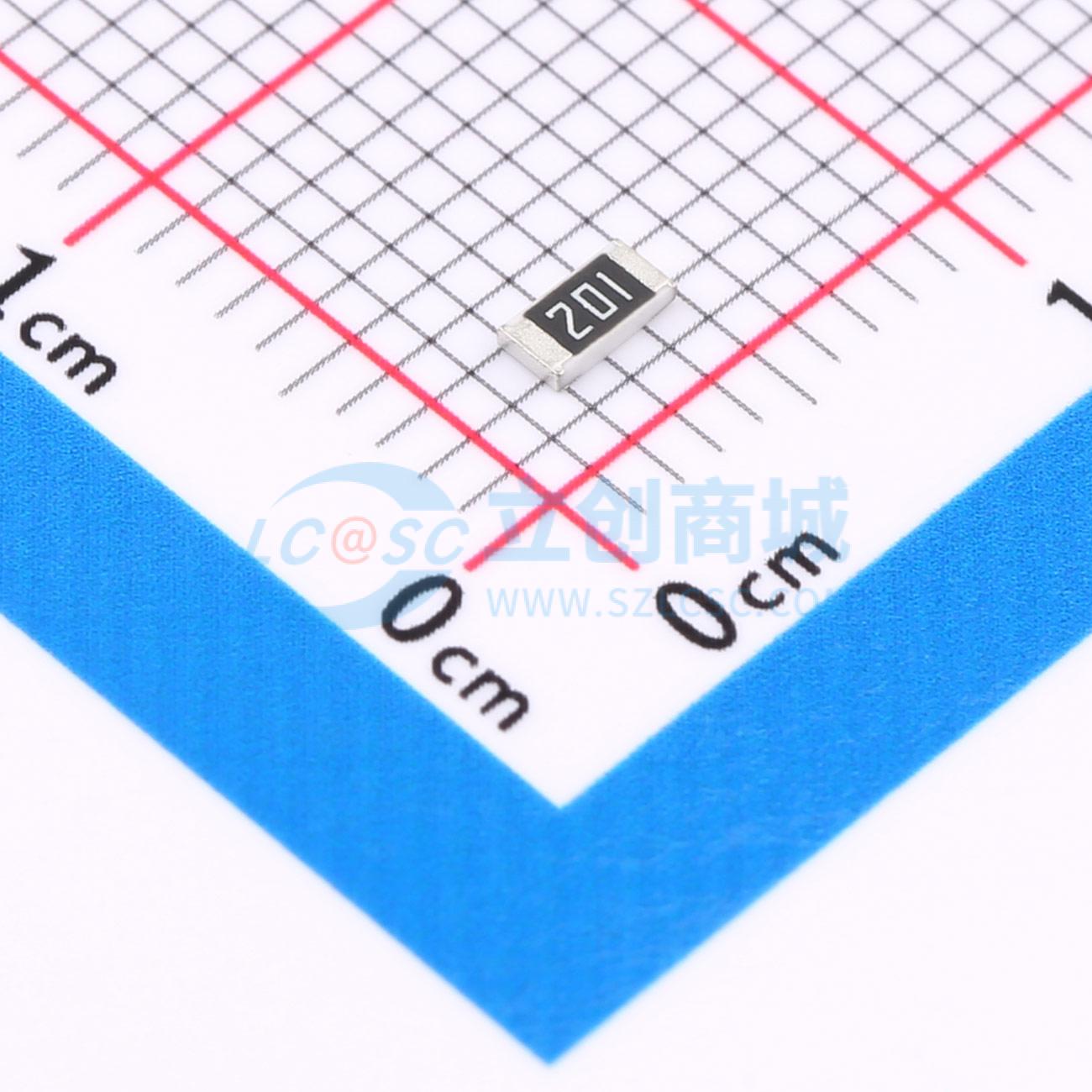 点击查看大图 FRC1206J201TSD实物图