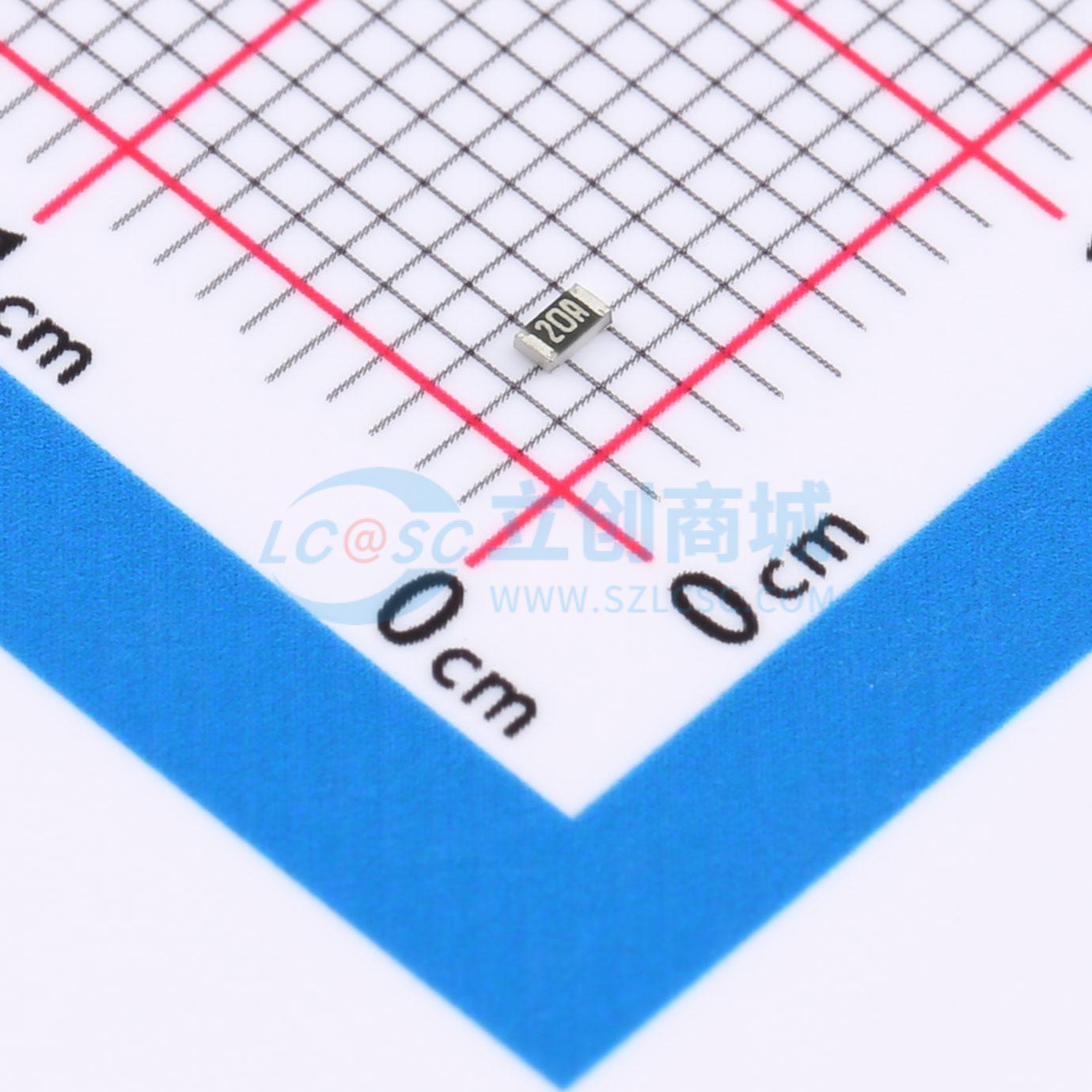 点击查看大图 0603WAF1580T5E实物图