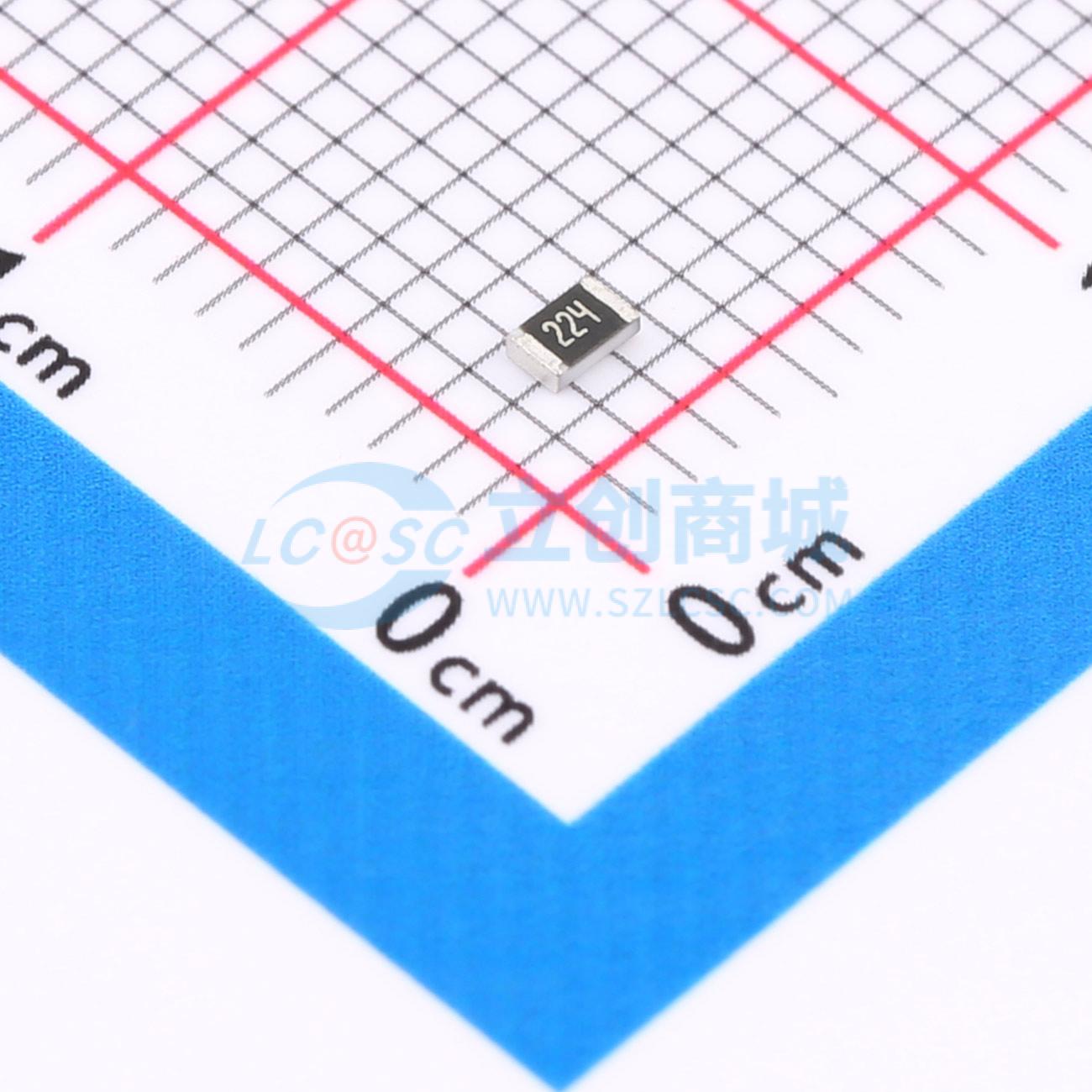点击查看大图 0805W8J0224T5E实物图