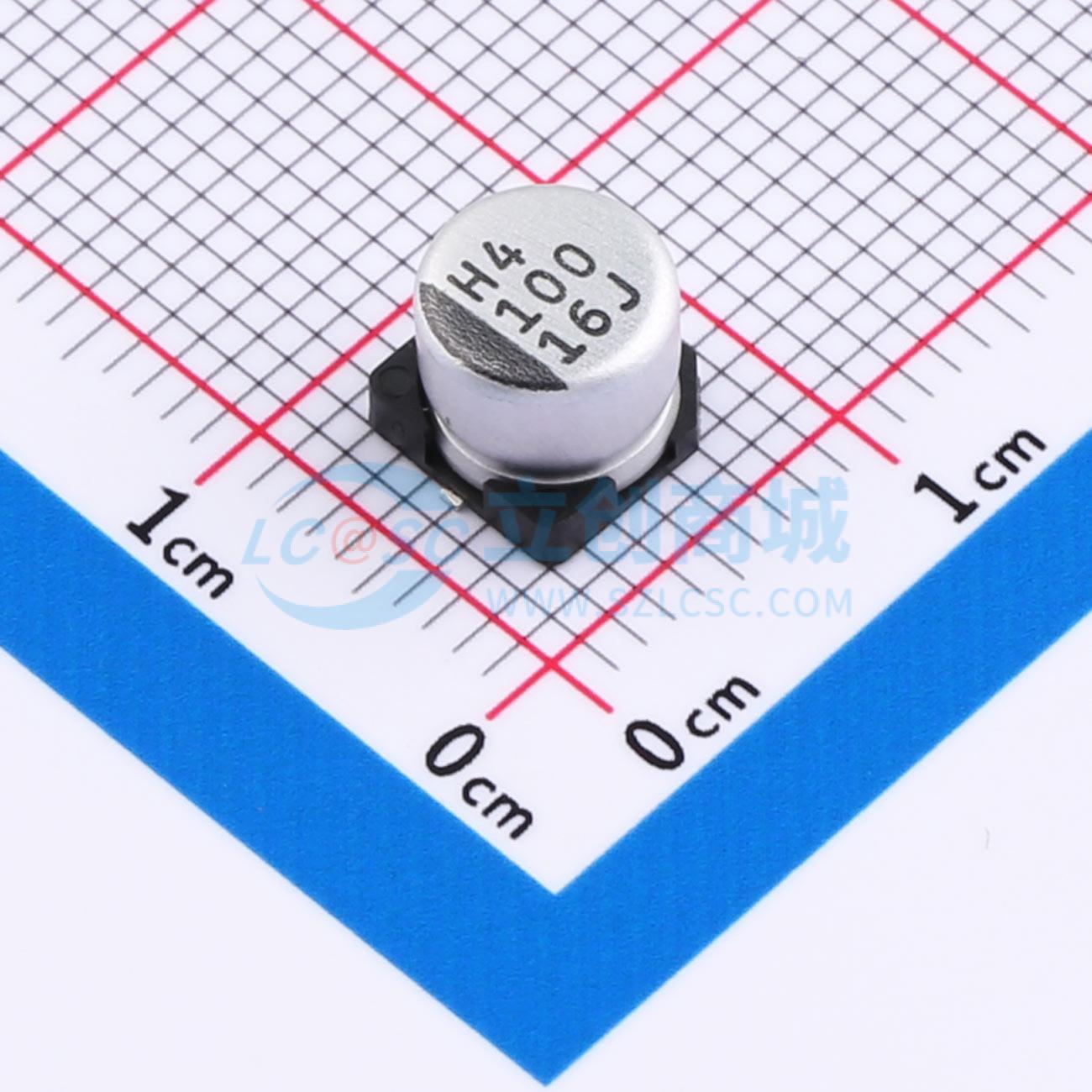 点击查看大图 VEJ101M1CTR-0606实物图