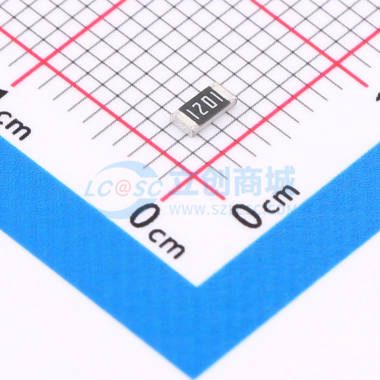 点击查看大图 FRC1206F1201TS实物图