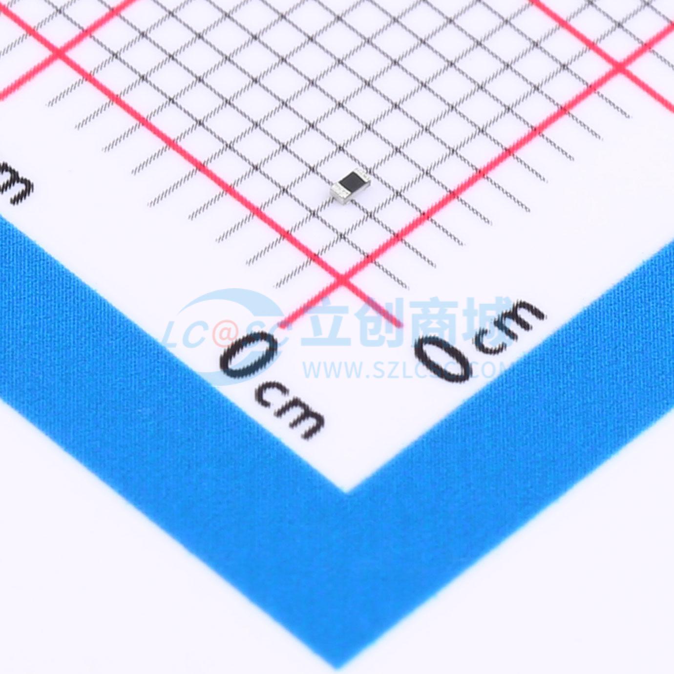 点击查看大图 TR0402B100RQ1050Z实物图