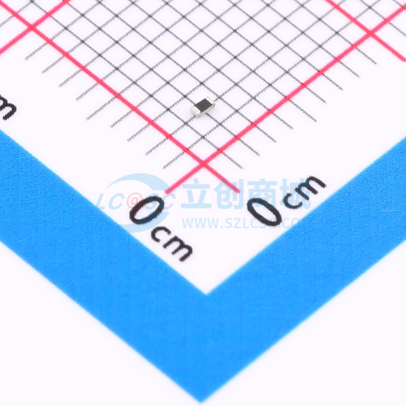 点击查看大图 0402 ±5% 5M6实物图