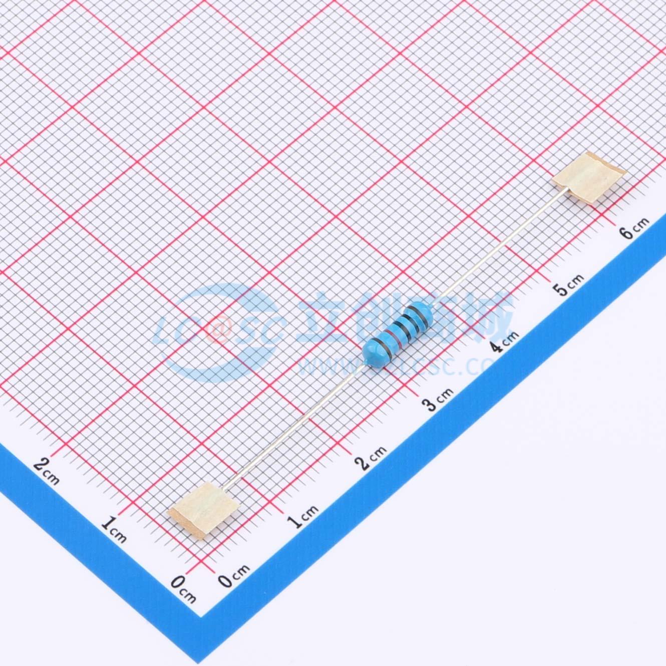 点击查看大图 RN1/2W10KΩFT/BA1实物图