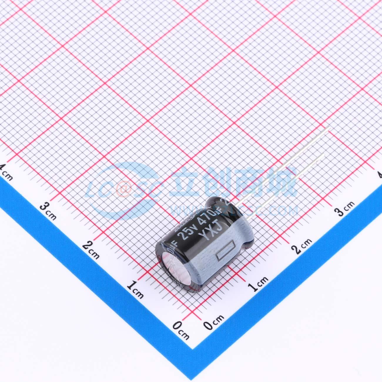 点击查看大图 25YXJ470M10X12.5实物图