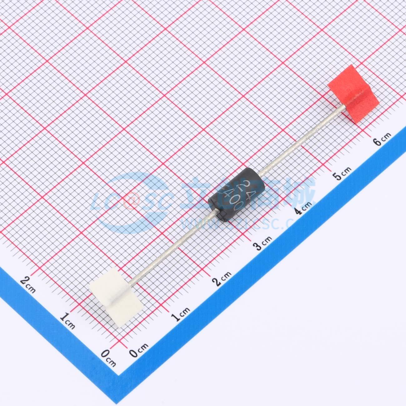 点击查看大图 1.5KE400CA实物图
