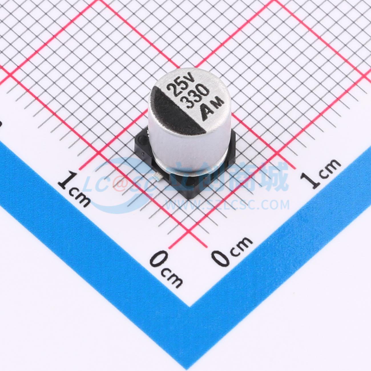 RYGVM25V330UF6*7实物图