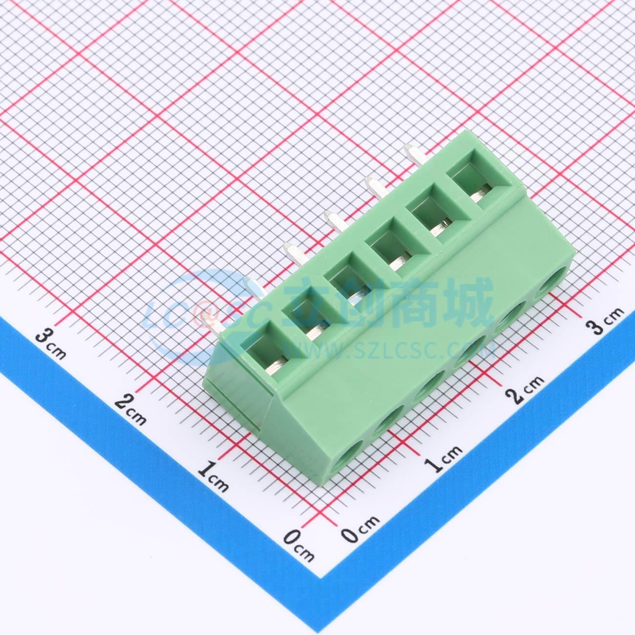 点击查看大图 DB128V-5.0-6P-GN-S实物图