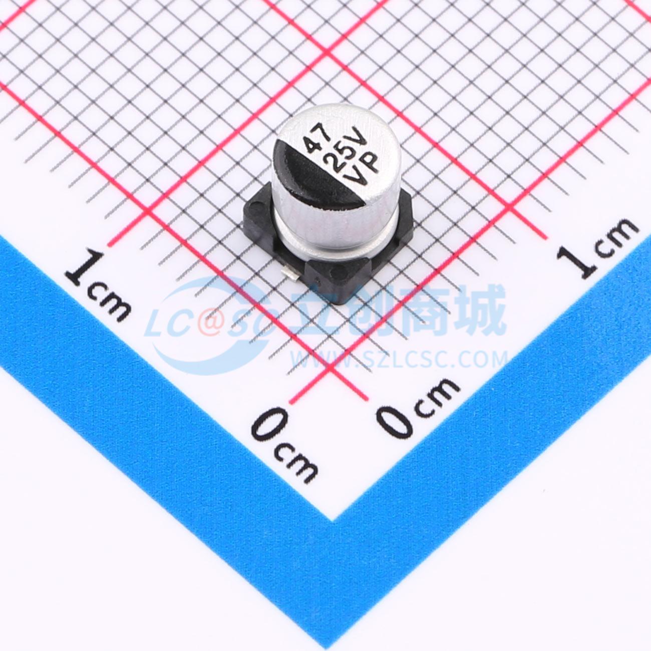 点击查看大图 RYVP25V47UF5*5实物图