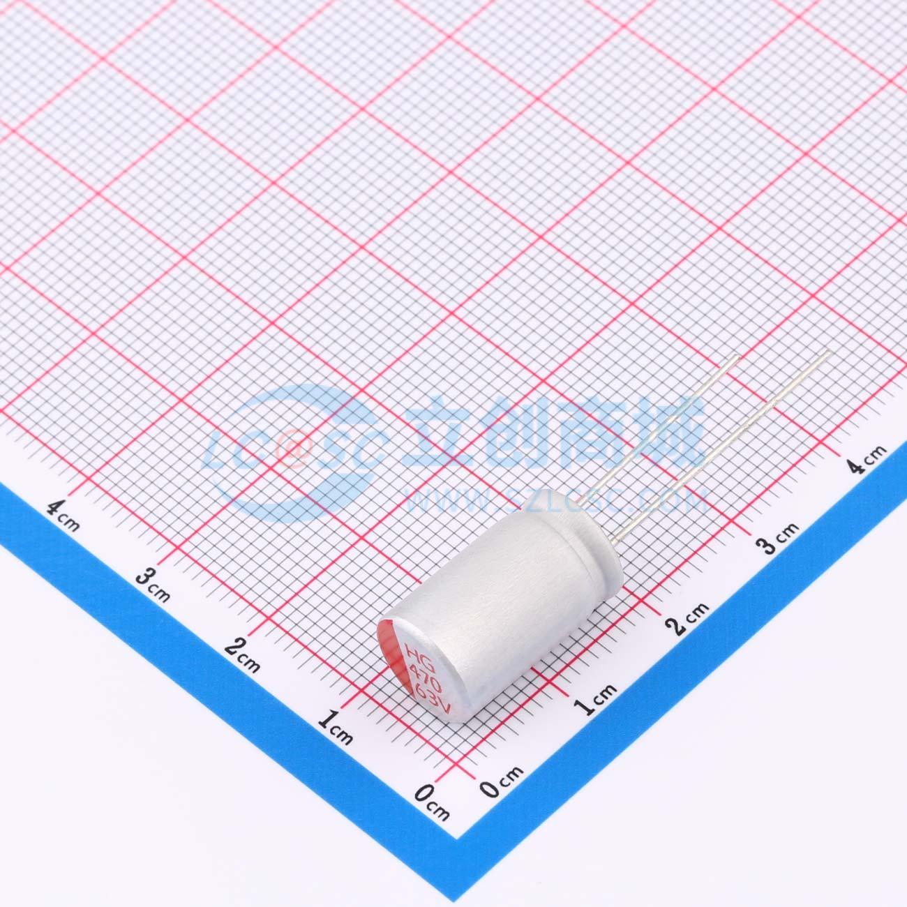 点击查看大图 RYHG63V470UF10*16实物图