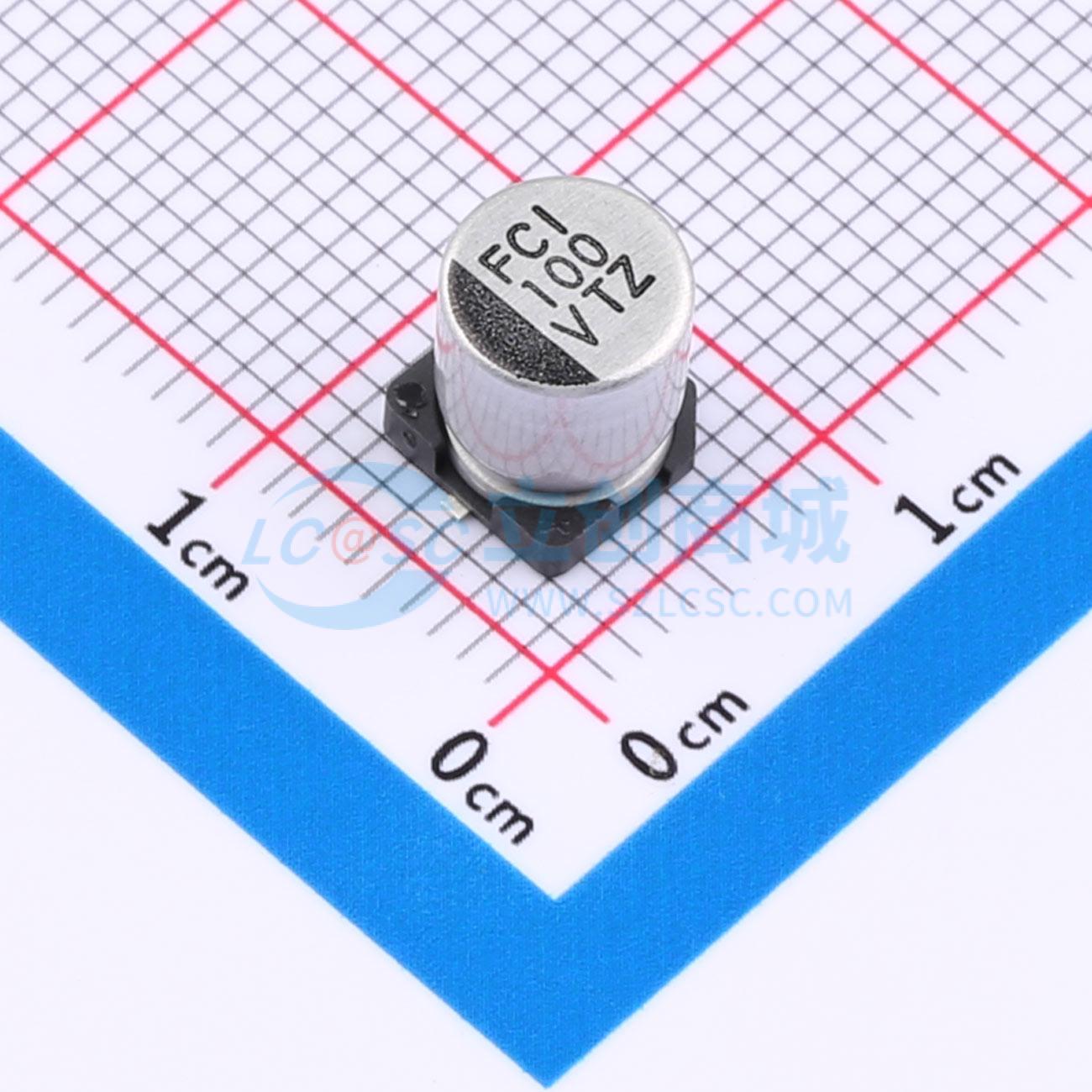 点击查看大图 35TZV100M6.3X8实物图