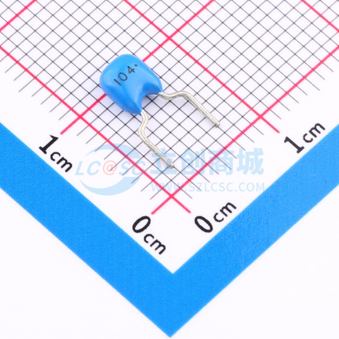 点击查看大图 RD21B104K500B5H3EA实物图