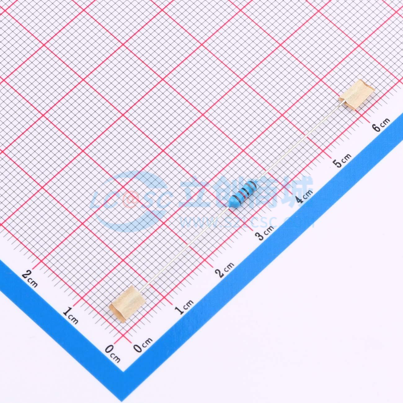 点击查看大图 RN 1/4W 18K F T/B A1实物图