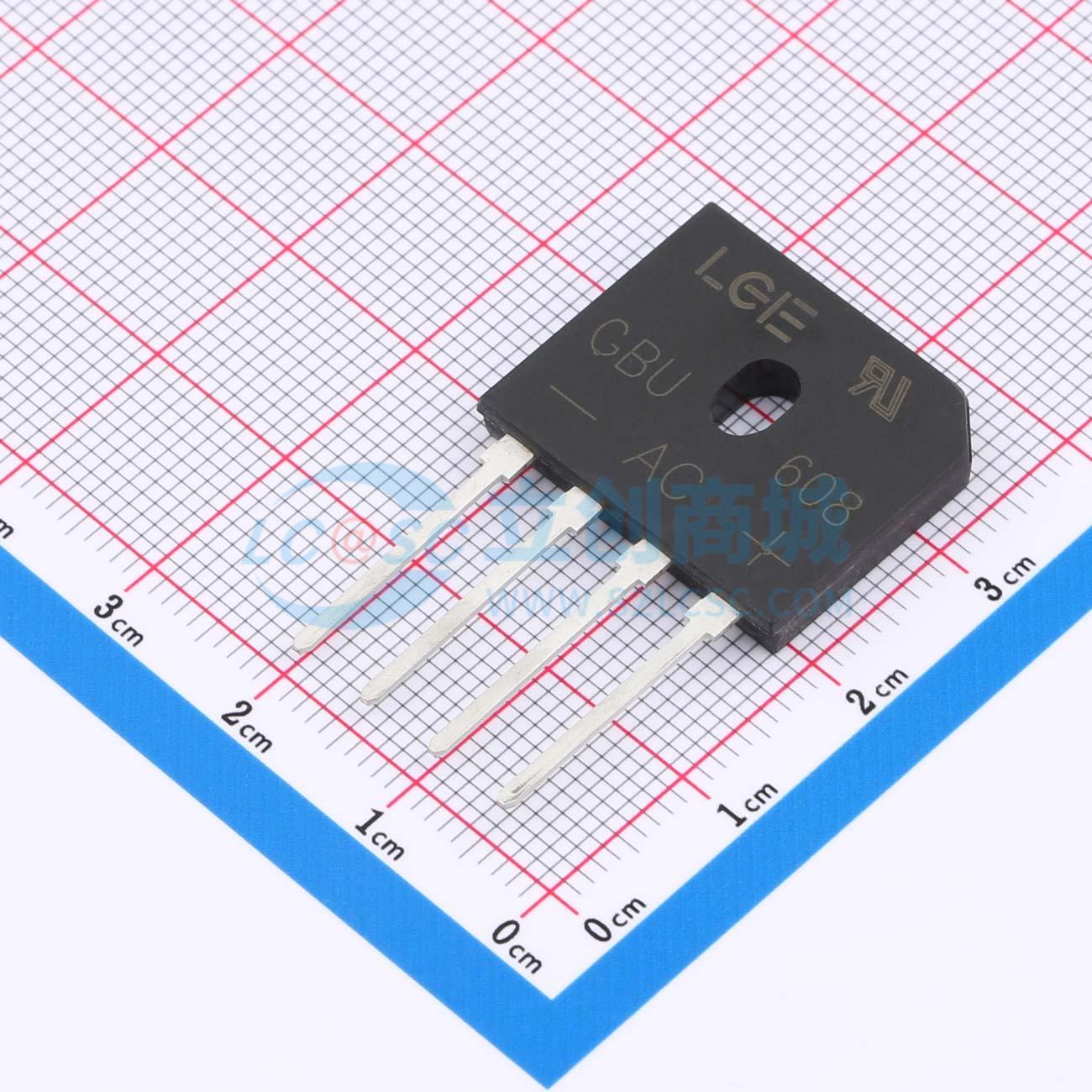 点击查看大图 GBU608实物图