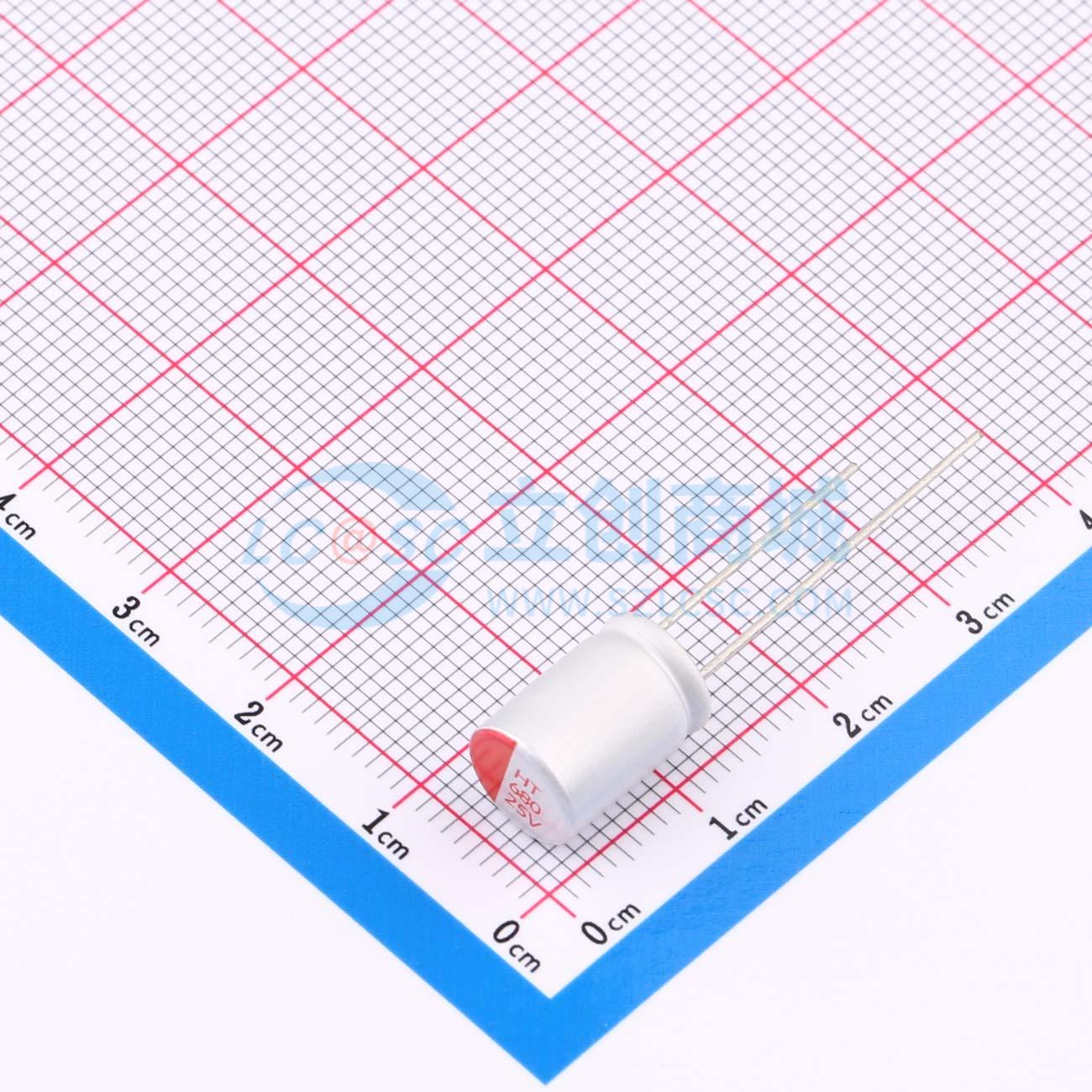 点击查看大图 RYHT25V680UF8*11实物图