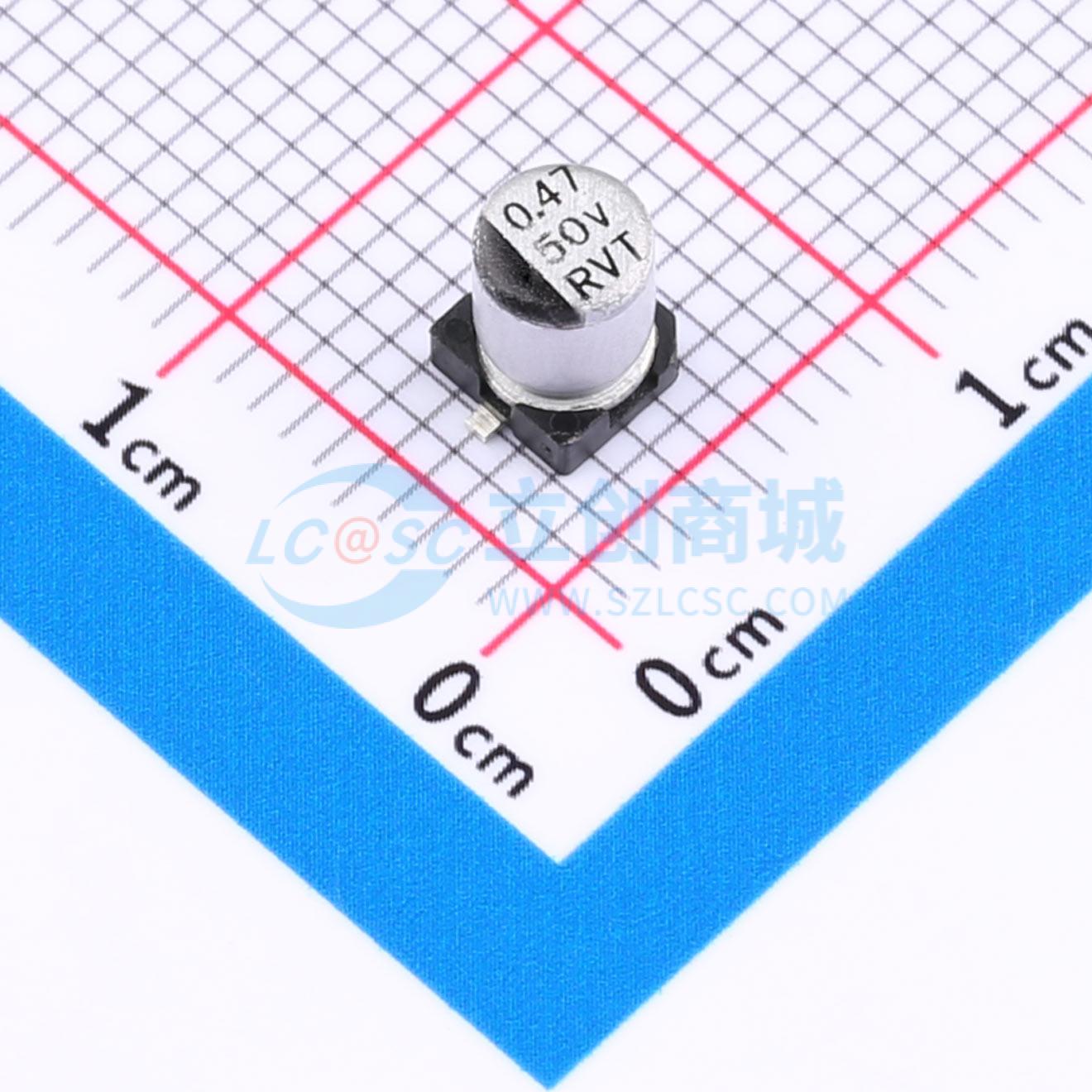 RYRVT50V470nF4*5实物图