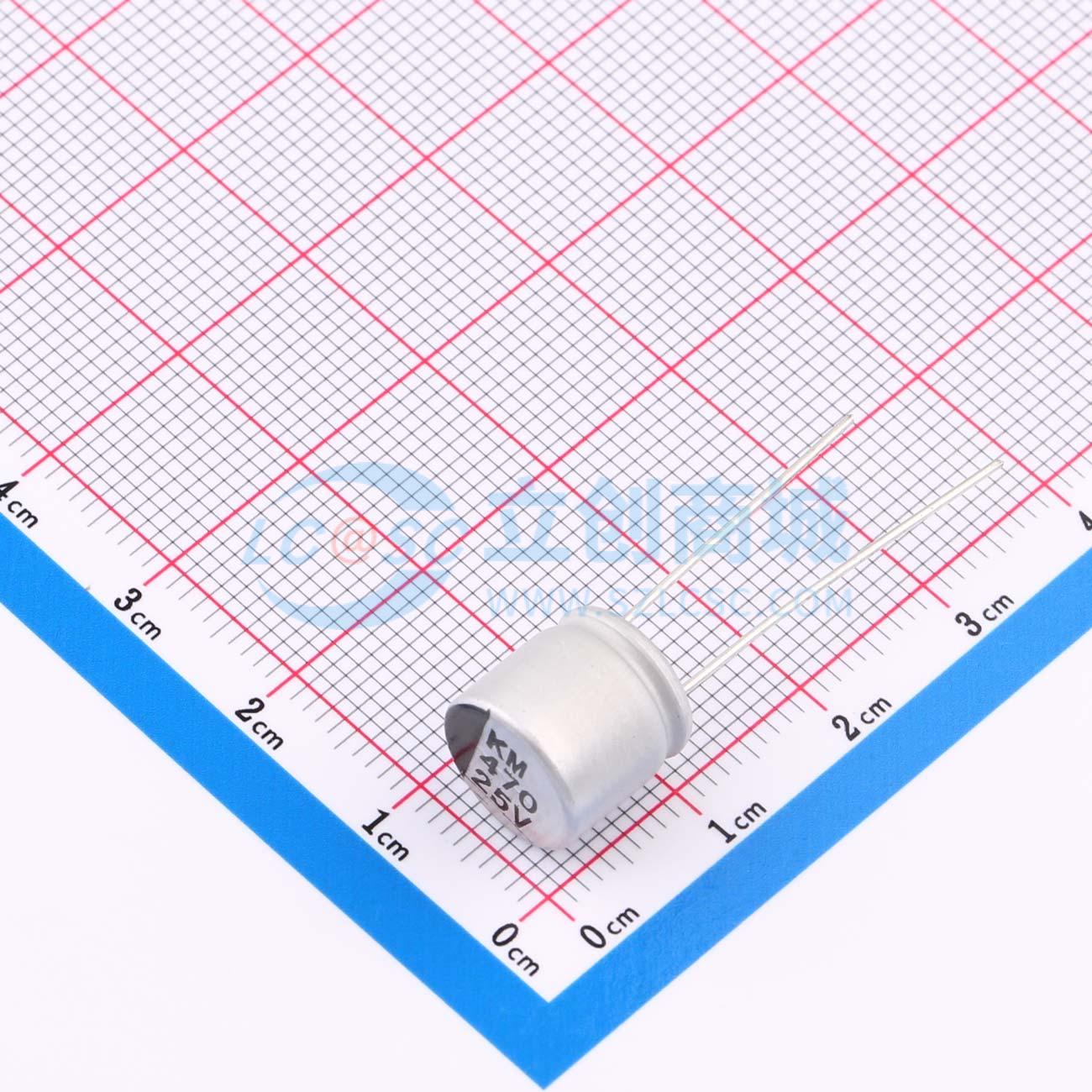 点击查看大图 KM1E471M1010实物图