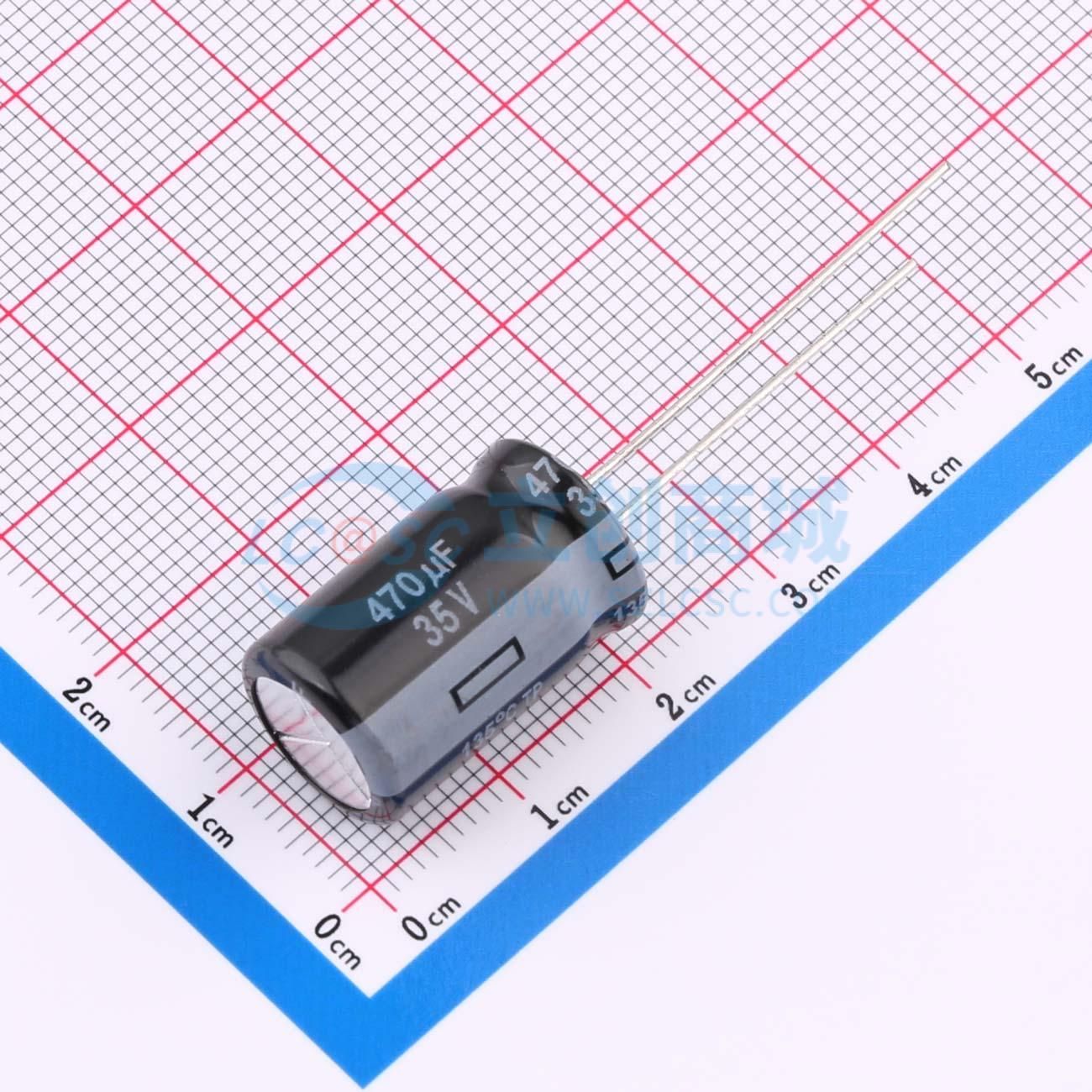 点击查看大图 EEUTP1V471实物图