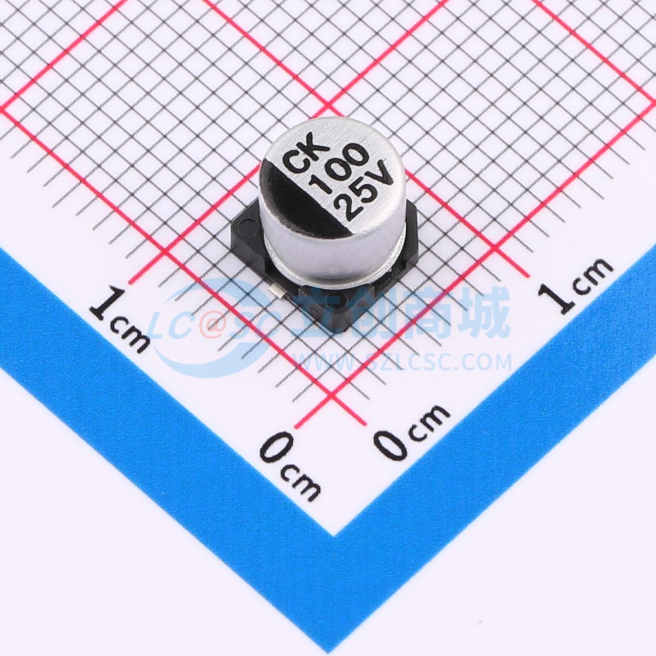 点击查看大图 CK1E101M-CRE54实物图