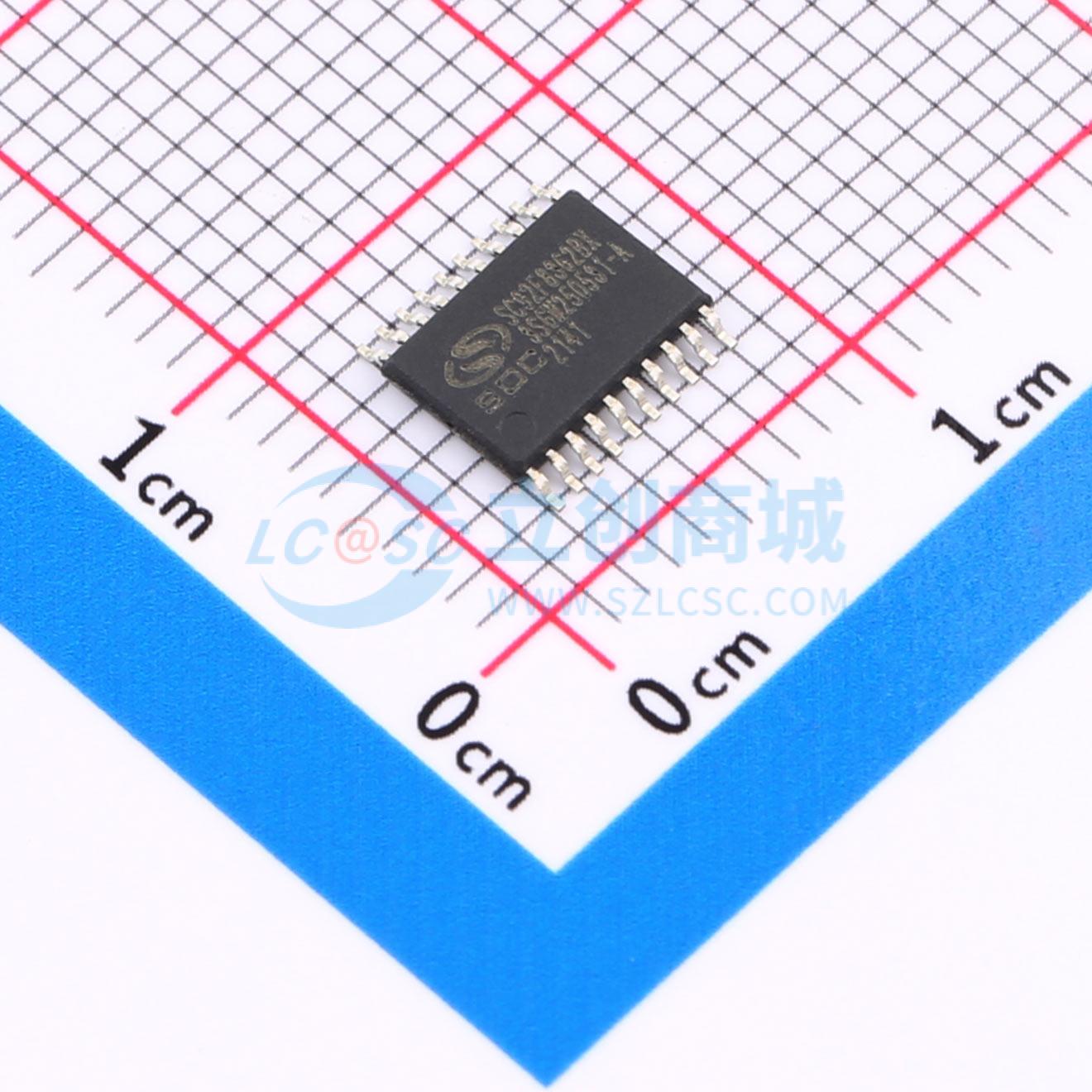 点击查看大图 SC92F8362BX20U实物图