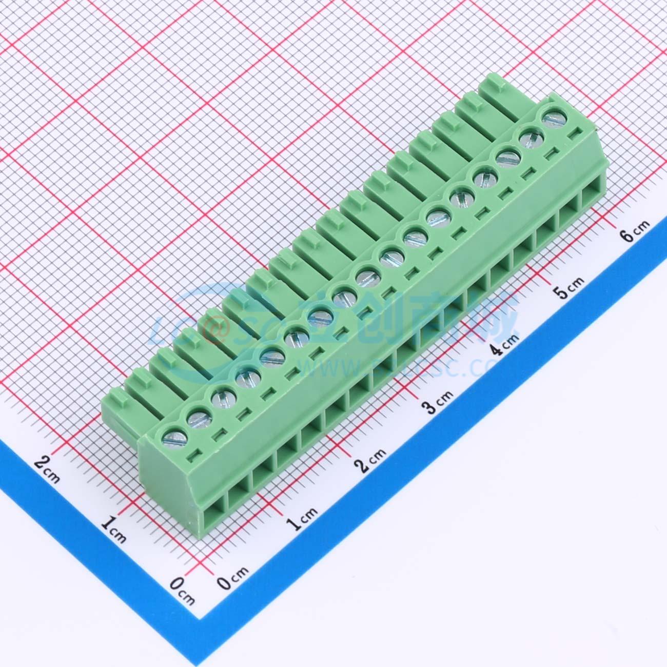 DB2EK-3.5-17P-GN-S实物图
