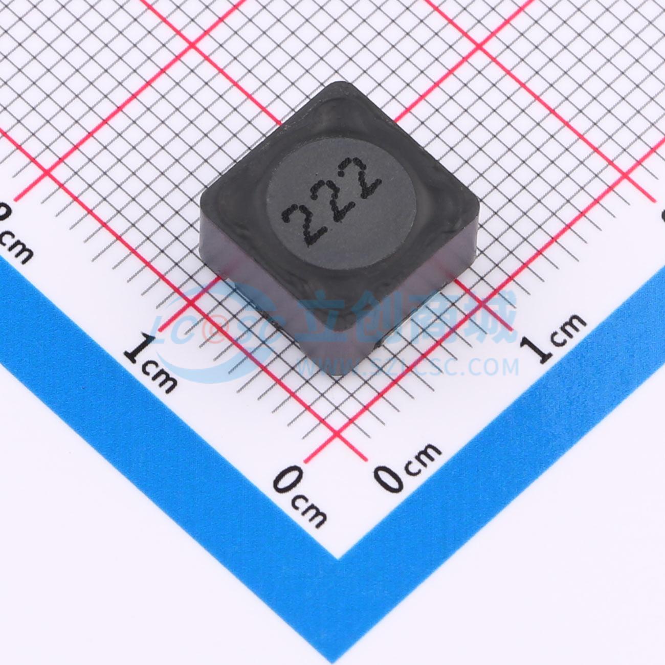 点击查看大图 CDRH1055NP-222MT实物图