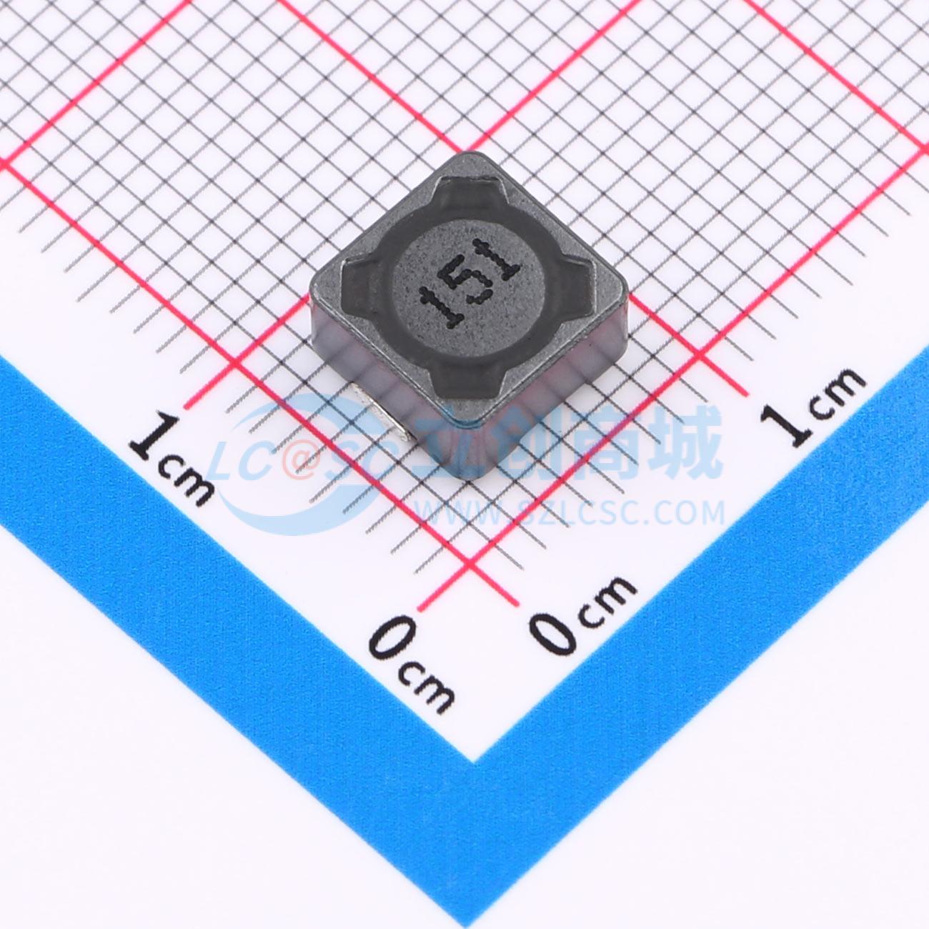 点击查看大图 CDRH74NP-151MT实物图