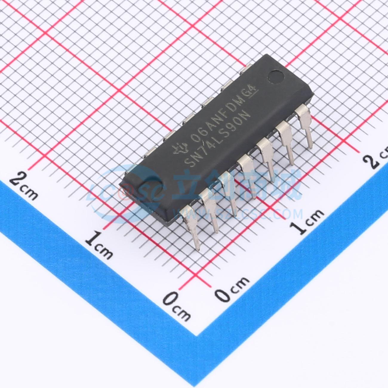 SN74LS90N实物图