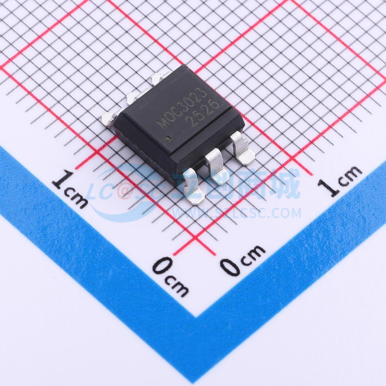 点击查看大图 MOC3023S-TA-AW(KTP)实物图