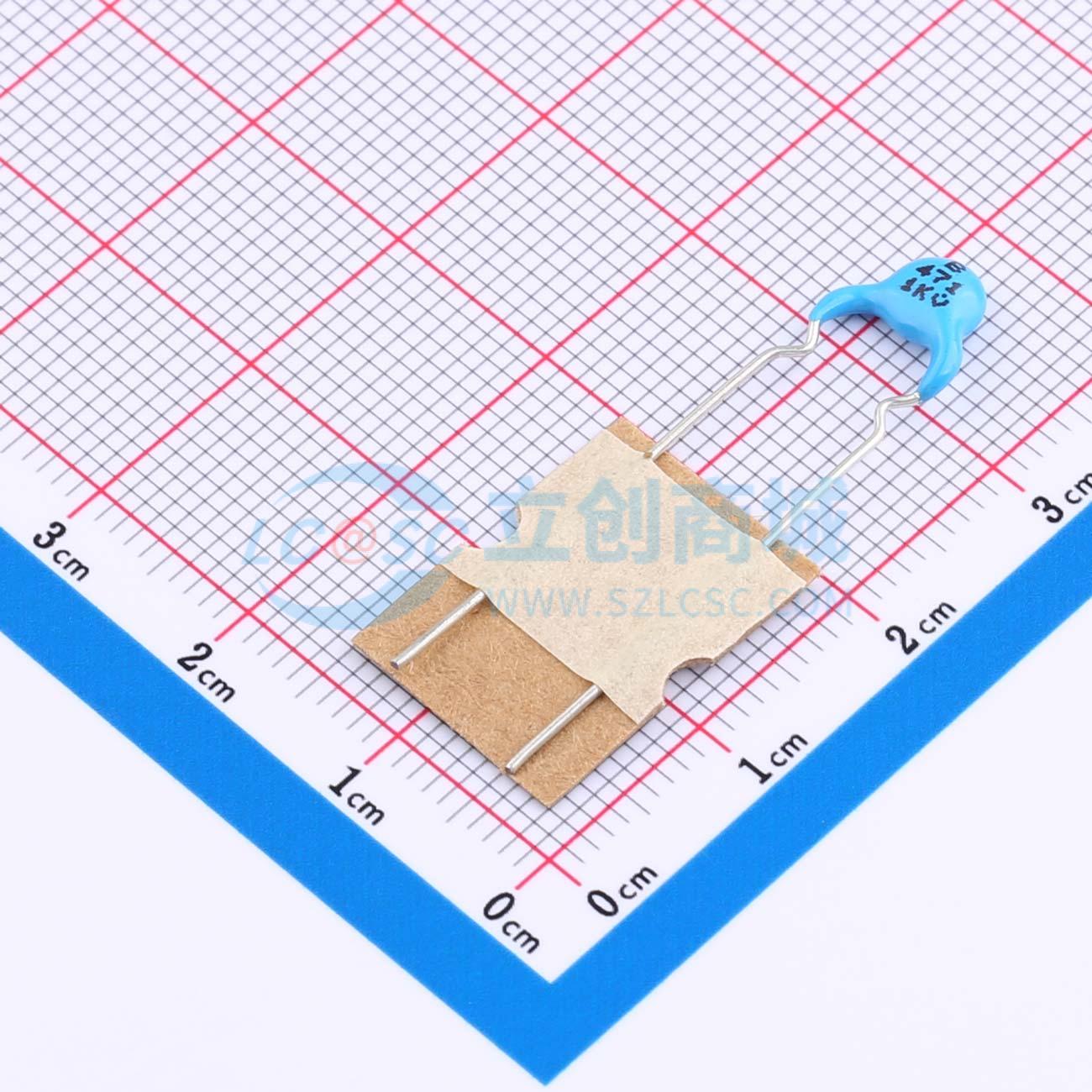 点击查看大图 DCH471K22Y5PNEVJ7A0实物图