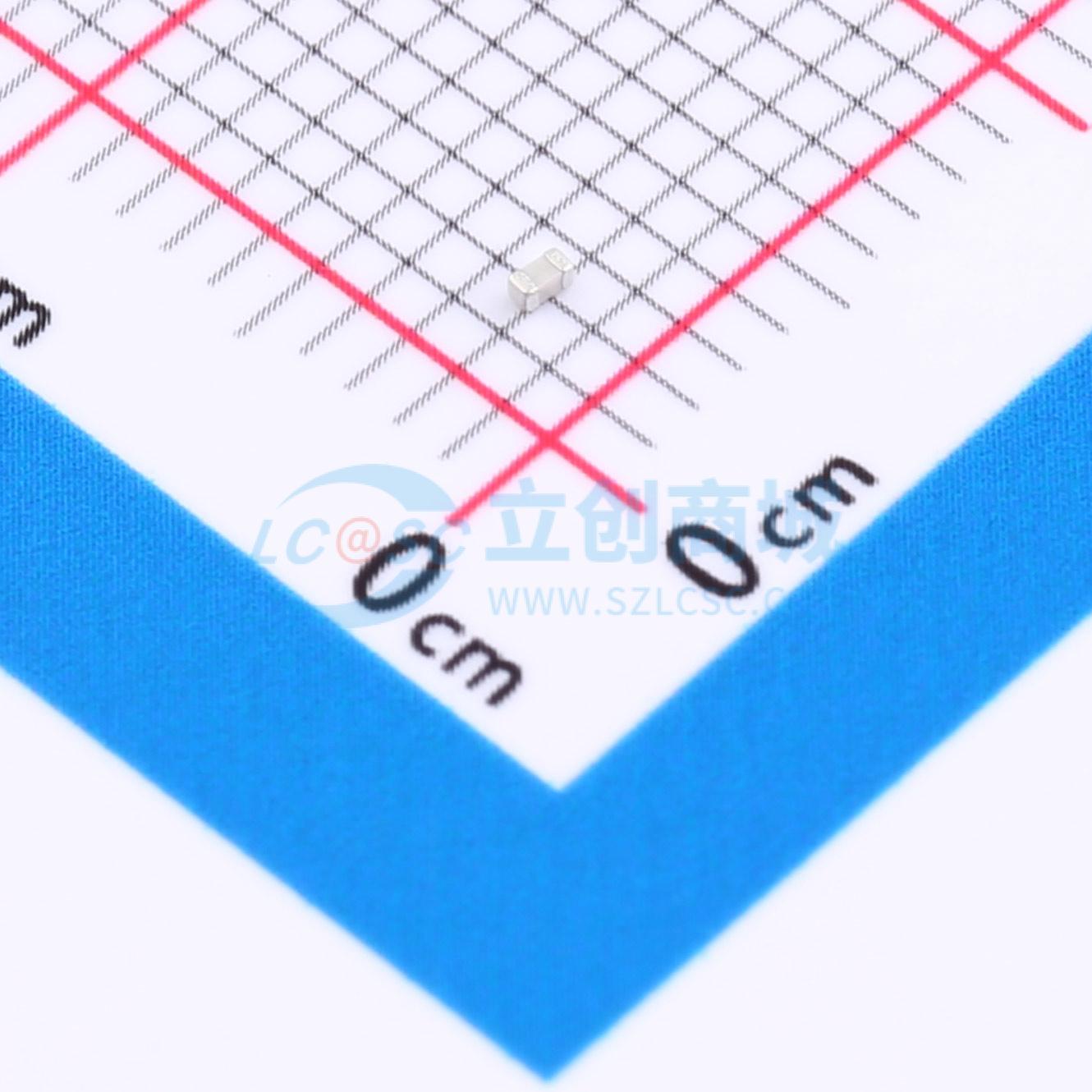 点击查看大图 0402N0R5C500CT实物图