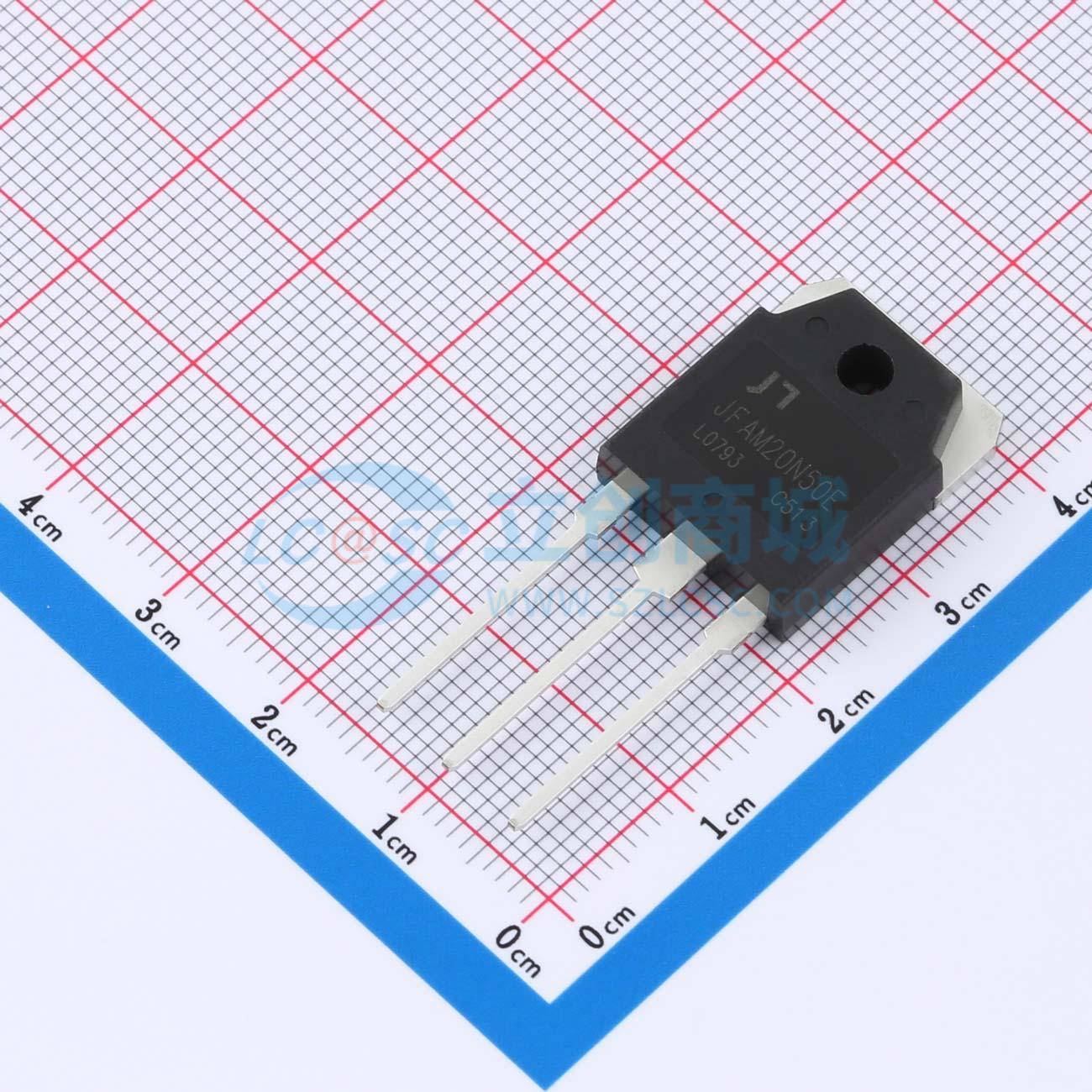 点击查看大图 JFAM20N50E实物图