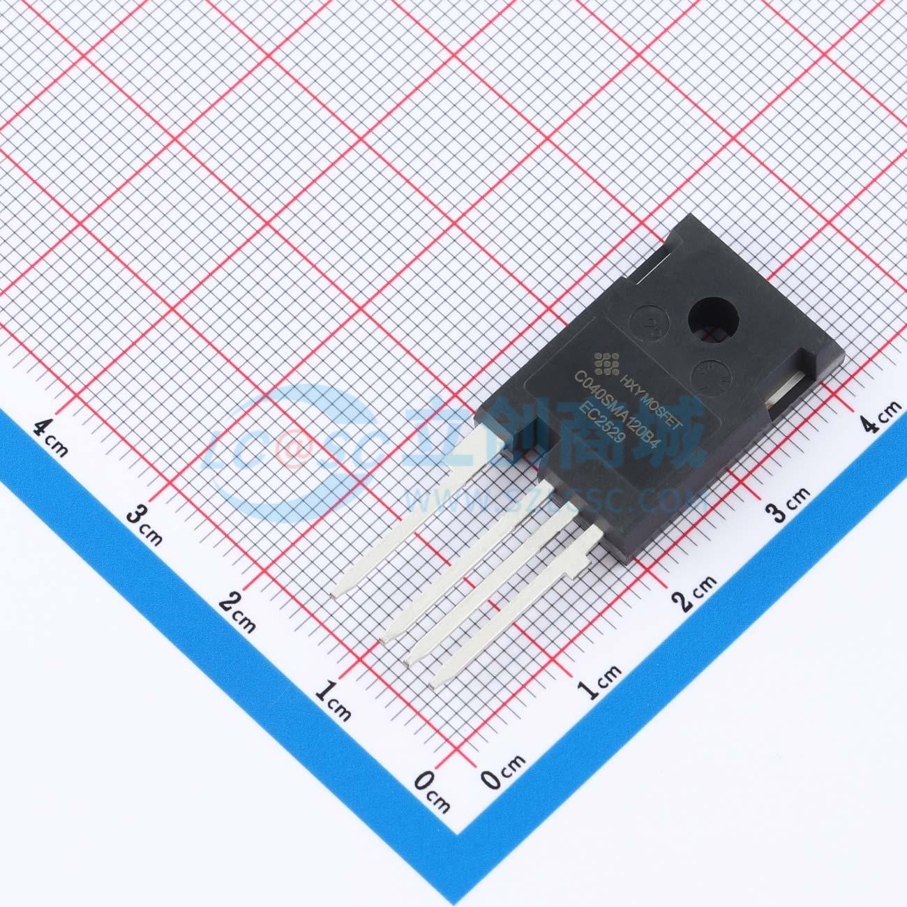 MSC040SMA120B4-HXY实物图