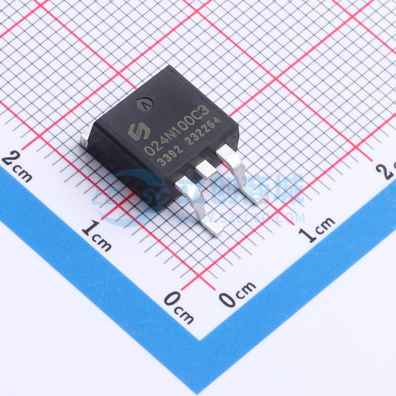 点击查看大图 SFB024N100C3实物图