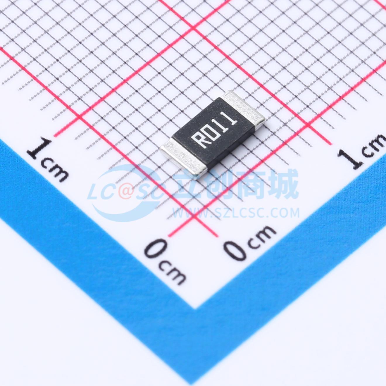 点击查看大图 YHR2512SE3WR011F4实物图